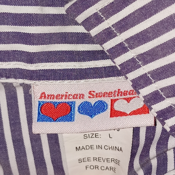 Pin stripe button down - Picture 2 of 2